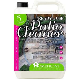 Homefront Ready to Use Patio Cleaner Deeply Cleans to Remove Dirt & Grime 5L in Clear Clear Homefront Ready to Use Patio Cleaner Deeply Cleans to Remove Dirt & Grime 5L in Clear Clear
