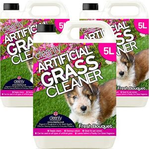 cleenly Artificial Grass Cleaner for Dogs Floral 15L in Clear Clear cleenly Artificial Grass Cleaner for Dogs Floral 15L in Clear Clear