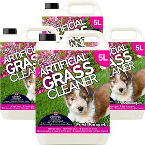 cleenly Artificial Grass Cleaner for Dogs Floral 20L in Clear Clear cleenly Artificial Grass Cleaner for Dogs Floral 20L in Clear Clear