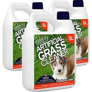 cleenly Artificial Grass Cleaner for Dogs Fresh Cut Grass 15L in Clear Clear cleenly Artificial Grass Cleaner for Dogs Fresh Cut Grass 15L in Clear Clear