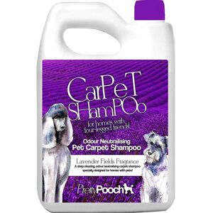 Pretty Pooch Pet Carpet Shampoo Lavender Fragrance Odour Neutralising 1 x 5L in Purple Purple Pretty Pooch Pet Carpet Shampoo Lavender Fragrance Odour Neutralising 1 x 5L in Purple Purple