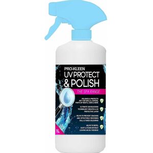 ProKleen Hot Tub & Marine UV Protectant Spray Dust & Dirt Repellent 1 x 1L in Clear Clear ProKleen Hot Tub & Marine UV Protectant Spray Dust & Dirt Repellent 1 x 1L in Clear Clear
