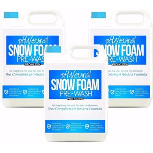 ProKleen pH Neutral Snow Foam Car Shampoo Non-Caustic Pre-Wash 3 x 5L in White White ProKleen pH Neutral Snow Foam Car Shampoo Non-Caustic Pre-Wash 3 x 5L in White White