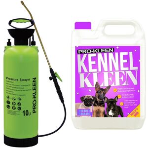 ProKleen 10L Pump Pressure Sprayer & Kennel Disinfectant 5 Fragrances Available in Lavender Lavender ProKleen 10L Pump Pressure Sprayer & Kennel Disinfectant 5 Fragrances Available in Lavender Lavender