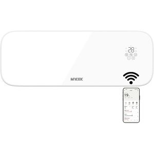 MYLEK Glass Overdoor Air Curtain Heater Fan 2kW Wifi App Ceramic PTC Timer in White White MYLEK Glass Overdoor Air Curtain Heater Fan 2kW Wifi App Ceramic PTC Timer in White White