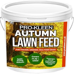 ProKleen Autumn Lawn Feed Grass Green Fertiliser Prevent Lawn Disease 1 x 2.5KG Green ProKleen Autumn Lawn Feed Grass Green Fertiliser Prevent Lawn Disease 1 x 2.5KG Green