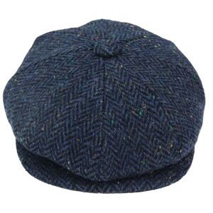 TruClothing Men's 8 Panel Flat Newsboy Grandad Tweed Hat Peaky Blinders in Blue Size: Small Blue S TruClothing Men's 8 Panel Flat Newsboy Grandad Tweed Hat Peaky Blinders in Blue Size: Small Blue S