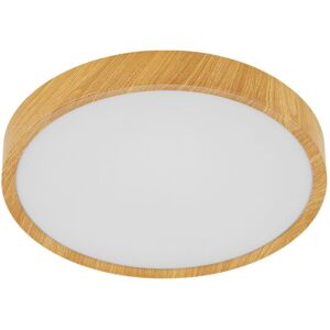 Loops G01235 Ceiling Light - Natural Wood Look, White Plastic, 16.8W LED Loops G01235 Ceiling Light - Natural Wood Look, White Plastic, 16.8W LED