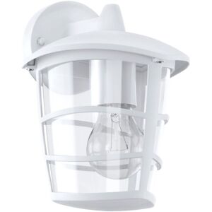 Loops White Glass Lantern Outdoor Wall Light - IP44 - Outdoor Wall Light Loops White Glass Lantern Outdoor Wall Light - IP44 - Outdoor Wall Light