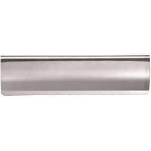 Loops Interior Letterbox Plate Tidy Cover Flap 280 x 62mm Stainless Steel in Metallics Metallics Loops Interior Letterbox Plate Tidy Cover Flap 280 x 62mm Stainless Steel in Metallics Metallics