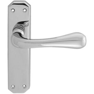 Loops PAIR Heavy Duty Handle on Angular Latch Backplate 180 x 40mm Polished Chrome Multicolor Loops PAIR Heavy Duty Handle on Angular Latch Backplate 180 x 40mm Polished Chrome Multicolor