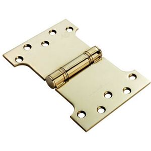 Loops PAIR 101.6 x 152 x 3.5mm Parliament Hinge Stainless Brass Internal Door in Metallics Metallics Loops PAIR 101.6 x 152 x 3.5mm Parliament Hinge Stainless Brass Internal Door in Metallics Metallics