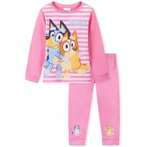 Bluey Girl's Pyjama Pink Size: 5-6 Years Pink 5-6 Years Bluey Girl's Pyjama Pink Size: 5-6 Years Pink 5-6 Years