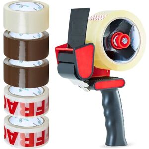 Deco Express Packing Tape Dispenser & 6 Rolls Multicolor Deco Express Packing Tape Dispenser & 6 Rolls Multicolor