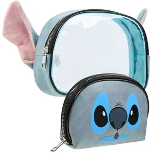 Disney Women's Stitch Toiletry Bag 2 Pieces Multicolor One Size Disney Women's Stitch Toiletry Bag 2 Pieces Multicolor One Size