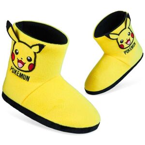 Pokemon 3D Bootie Slippers in Yellow Size: 11 Yellow 11 Pokemon 3D Bootie Slippers in Yellow Size: 11 Yellow 11
