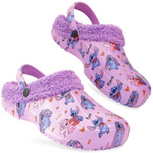Disney Stitch Winter Clogs Size: 3 Multicolor 3 Disney Stitch Winter Clogs Size: 3 Multicolor 3