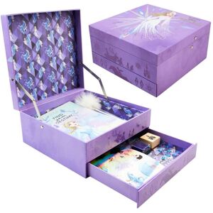 Disney Frozen Stationery Box in Purple Purple Disney Frozen Stationery Box in Purple Purple
