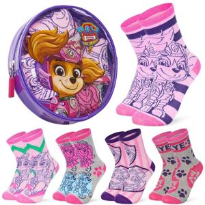 Paw Patrol Women's Girls Socks Pack of 7 in Purple Size: 3-5.5 Purple 3-5.5 Paw Patrol Women's Girls Socks Pack of 7 in Purple Size: 3-5.5 Purple 3-5.5