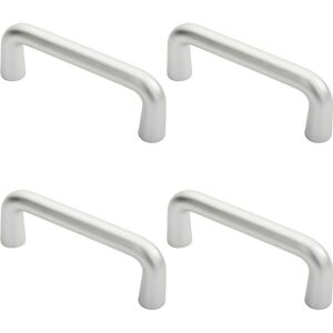 Loops 4x Rounded D Shaped Bar Handle 150 x 19mm Diameter Satin Anodised Aluminium Multicolor Loops 4x Rounded D Shaped Bar Handle 150 x 19mm Diameter Satin Anodised Aluminium Multicolor