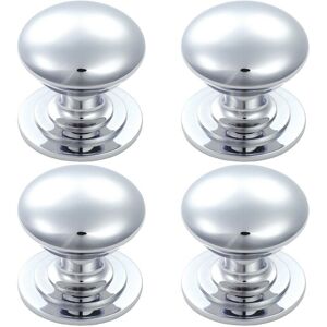 Loops 4x Victorian Round Cupboard Door Knob 50mm Dia Polished Chrome Cabinet Handle Multicolor Loops 4x Victorian Round Cupboard Door Knob 50mm Dia Polished Chrome Cabinet Handle Multicolor