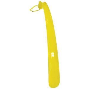 Loops Yellow Plastic Shoe Horn - 40cm Long Shoe Remover Tool - Handheld Disability Aid Yellow Loops Yellow Plastic Shoe Horn - 40cm Long Shoe Remover Tool - Handheld Disability Aid Yellow