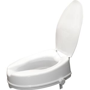 Loops Ergonomic Raised Plastic Toilet Seat with Lid - 4 Inch Height - Easy Install Multicolor Loops Ergonomic Raised Plastic Toilet Seat with Lid - 4 Inch Height - Easy Install Multicolor