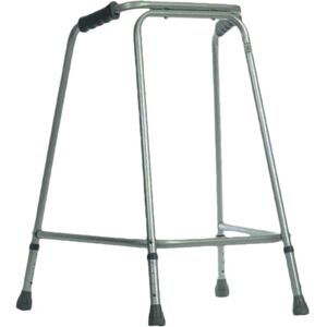 Loops Lightweight Aluminium Walking Frame - 680 to 780mm Adjustable Height - Small Multicolor Loops Lightweight Aluminium Walking Frame - 680 to 780mm Adjustable Height - Small Multicolor