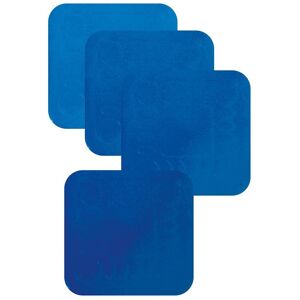 Loops 4 Pack Blue Anti Slip Silicone Table Coasters - 90 x 90mm - Dishwasher Safe Multicolor Loops 4 Pack Blue Anti Slip Silicone Table Coasters - 90 x 90mm - Dishwasher Safe Multicolor