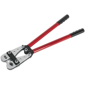 Loops Copper Lug Terminal Crimping Tool - 10 to 120mm ² Range - BS Standard Terminal Copper Loops Copper Lug Terminal Crimping Tool - 10 to 120mm ² Range - BS Standard Terminal Copper