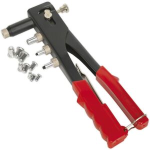 Loops Threaded Nut Riveter Tool - 255mm Hand Rivet Gun - Adjustable Nozzle M3 M4 M5 M6 Multicolor Loops Threaded Nut Riveter Tool - 255mm Hand Rivet Gun - Adjustable Nozzle M3 M4 M5 M6 Multicolor