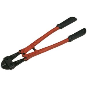 Loops 450mm Bolt Cropper - 8mm Jaw Capacity - Chromoly Steel Jaws - Rubber Grips in Metallics Metallics Loops 450mm Bolt Cropper - 8mm Jaw Capacity - Chromoly Steel Jaws - Rubber Grips in Metallics Metallics