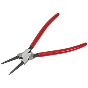 Loops 230mm Straight Nose Internal Circlip Pliers - Spring Loaded Jaws - Non-Slip Tips Multicolor Loops 230mm Straight Nose Internal Circlip Pliers - Spring Loaded Jaws - Non-Slip Tips Multicolor
