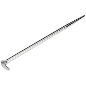 Loops 400mm Drop Forged Steel Heel Bar - Hand Ground Heel & Face - Corrosion Resistant in Metallics Metallics Loops 400mm Drop Forged Steel Heel Bar - Hand Ground Heel & Face - Corrosion Resistant in Metallics Metallics