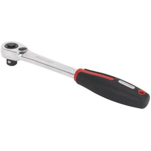 Loops Compact Head Ratchet Wrench - 1/2" Sq Drive - Flip Reverse - 72-Tooth Action Multicolor Loops Compact Head Ratchet Wrench - 1/2" Sq Drive - Flip Reverse - 72-Tooth Action Multicolor