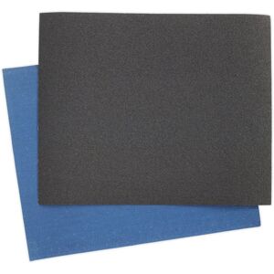 Loops 25 Pack Blue Twill Emery Sheet 230 x 280mm - Flexible & Tear Resistant - 60 Grit Multicolor Loops 25 Pack Blue Twill Emery Sheet 230 x 280mm - Flexible & Tear Resistant - 60 Grit Multicolor
