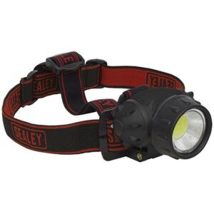 Loops Hands-Free Head Torch Spotlight - 3W COB LED - 200 Lumens - Battery Powered Multicolor Loops Hands-Free Head Torch Spotlight - 3W COB LED - 200 Lumens - Battery Powered Multicolor