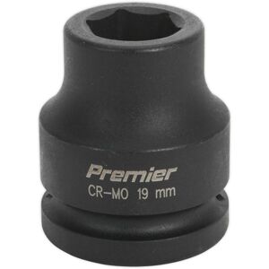 Loops 19mm Forged Impact Socket - 3/4 Inch Sq Drive - Chromoly Impact Wrench Socket Multicolor Loops 19mm Forged Impact Socket - 3/4 Inch Sq Drive - Chromoly Impact Wrench Socket Multicolor