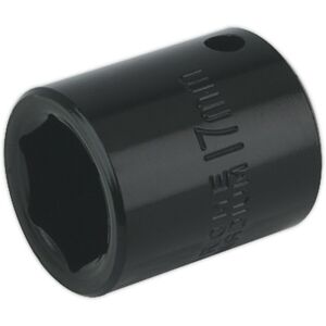 Loops 17mm Forged Impact Socket - 3/8 Inch Sq Drive - Chrome-Vanadium Wrench Socket Multicolor Loops 17mm Forged Impact Socket - 3/8 Inch Sq Drive - Chrome-Vanadium Wrench Socket Multicolor