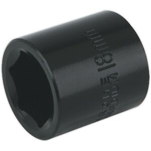 Loops 18mm Forged Impact Socket - 3/8 Inch Sq Drive - Chrome-Vanadium Wrench Socket Multicolor Loops 18mm Forged Impact Socket - 3/8 Inch Sq Drive - Chrome-Vanadium Wrench Socket Multicolor