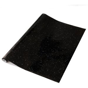 D-C-Fix Black Granite Quartz Self Adhesive Vinyl Wrap Film Size: 675mm x 1000mm Black 675mm x 1000mm D-C-Fix Black Granite Quartz Self Adhesive Vinyl Wrap Film Size: 675mm x 1000mm Black 675mm x 1000mm