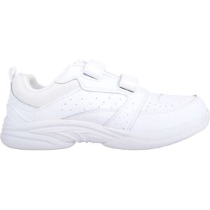 ABSOLUTE FOOTWEAR Men's Mens Genuine Leather Casual Slip On Sports Gym Running Trainers in White Size: 8 White 8 ABSOLUTE FOOTWEAR Men's Mens Genuine Leather Casual Slip On Sports Gym Running Trainers in White Size: 8 White 8