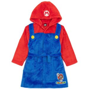 Nintendo Boy's Kids Hooded Bathrobe (Boys Blue) in Blue Size: 11-12 Years Blue 11-12 Years Nintendo Boy's Kids Hooded Bathrobe (Boys Blue) in Blue Size: 11-12 Years Blue 11-12 Years