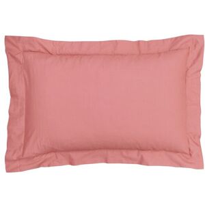 Smart Living 100% Cotton Elegant Oxford Pillowcases - Soft, Durable & Breathable in Rose Size: Standard Pillow Case Rose Standard Pillow Case Smart Living 100% Cotton Elegant Oxford Pillowcases - Soft, Durable & Breathable in Rose Size: Standard Pillow Case Rose Standard Pillow Case