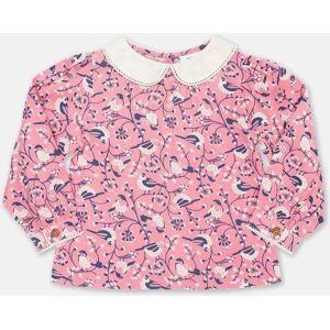 Kite Girl's Garden Birds Blouse in Pink Size: 9-12 m Pink 9-12 m Kite Girl's Garden Birds Blouse in Pink Size: 9-12 m Pink 9-12 m