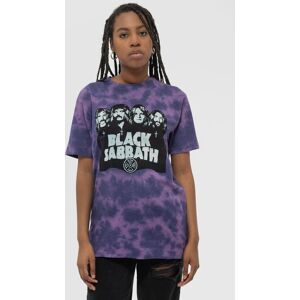 Black Sabbath Band Logo Dip Dye Wash T-Shirt in Purple Size: Large Purple L Black Sabbath Band Logo Dip Dye Wash T-Shirt in Purple Size: Large Purple L