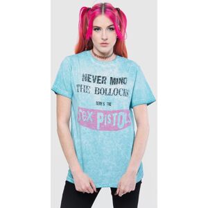 Sex Pistols NMTB Distressed T-Shirt in Blue Size: Large Blue L Sex Pistols NMTB Distressed T-Shirt in Blue Size: Large Blue L