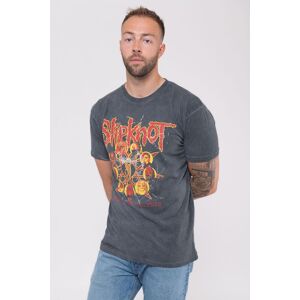 Slipknot Liberate Dip Dye Wash Unisex T-Shirt in Black Size: Medium Black M Slipknot Liberate Dip Dye Wash Unisex T-Shirt in Black Size: Medium Black M