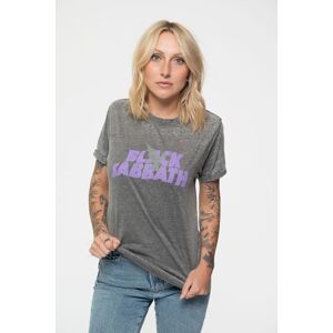Black Sabbath Logo & Daemon Burnout T-Shirt in Grey Size: 2XL Grey 2XL Black Sabbath Logo & Daemon Burnout T-Shirt in Grey Size: 2XL Grey 2XL