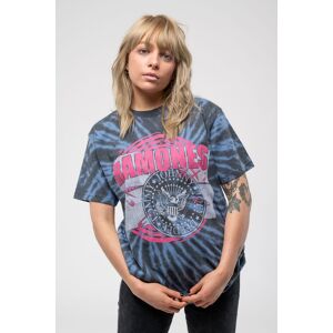 Ramones Punk Patch Dip Dye T-Shirt in Blue Size: Small Blue S Ramones Punk Patch Dip Dye T-Shirt in Blue Size: Small Blue S